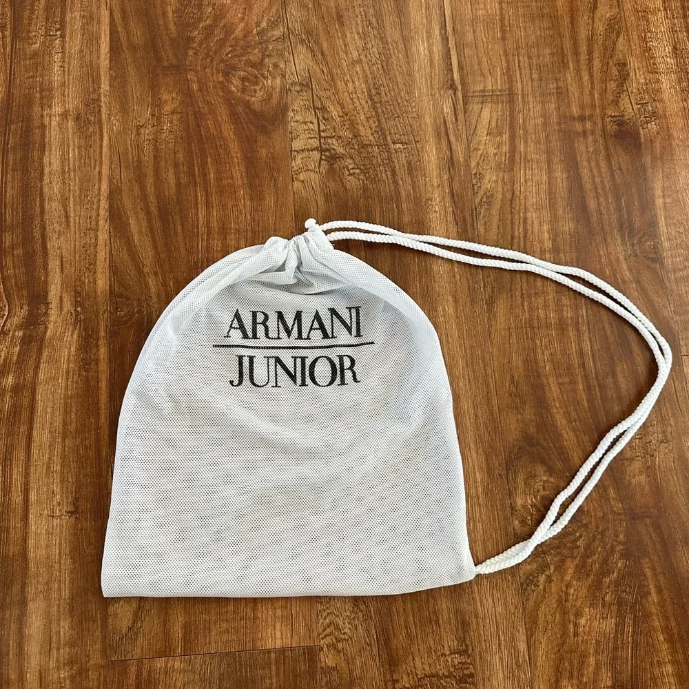 Authentic Armani Junior dust bag mesh